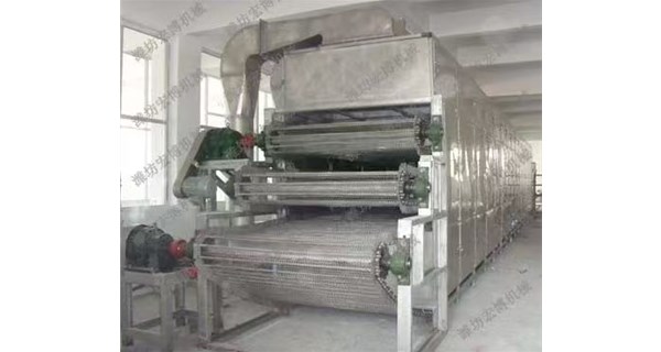 宏博智能網帶烘干機：精準控溫與變頻調速的完美結合，適配多元物料烘干